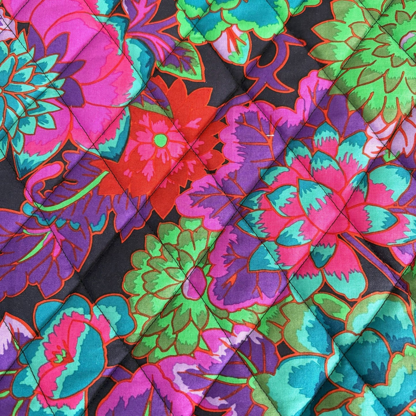 Quilted Boxy Bag - Cloisonne