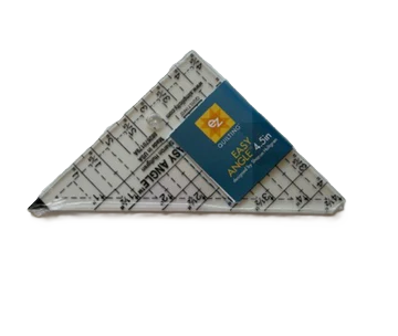Acrylic Quilting Ruler - Easy Angle 4.5" (EZ)