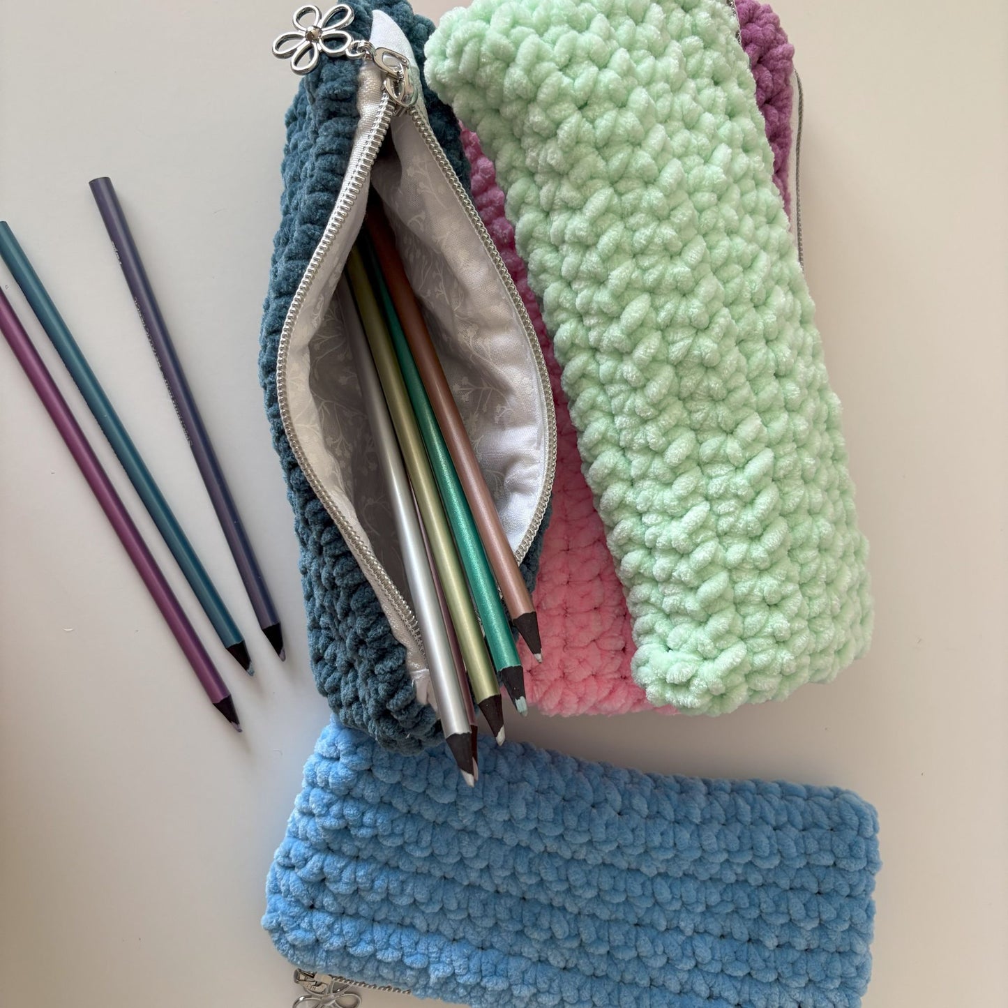 Chenille Pencil Case