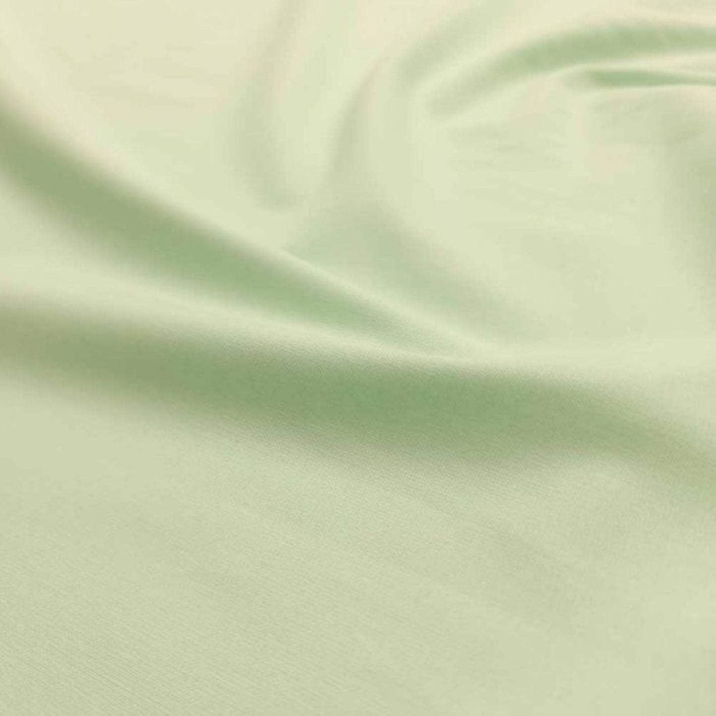 Ice Green - Plain Cotton Fabric - Rose & Hubble