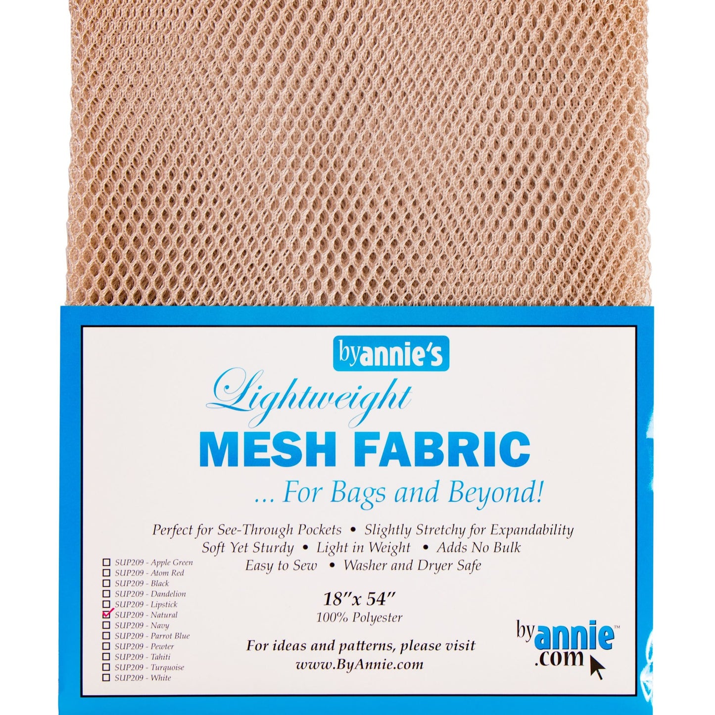 By Annie's - Lightweight Mesh Fabric 1/2 Yard Package