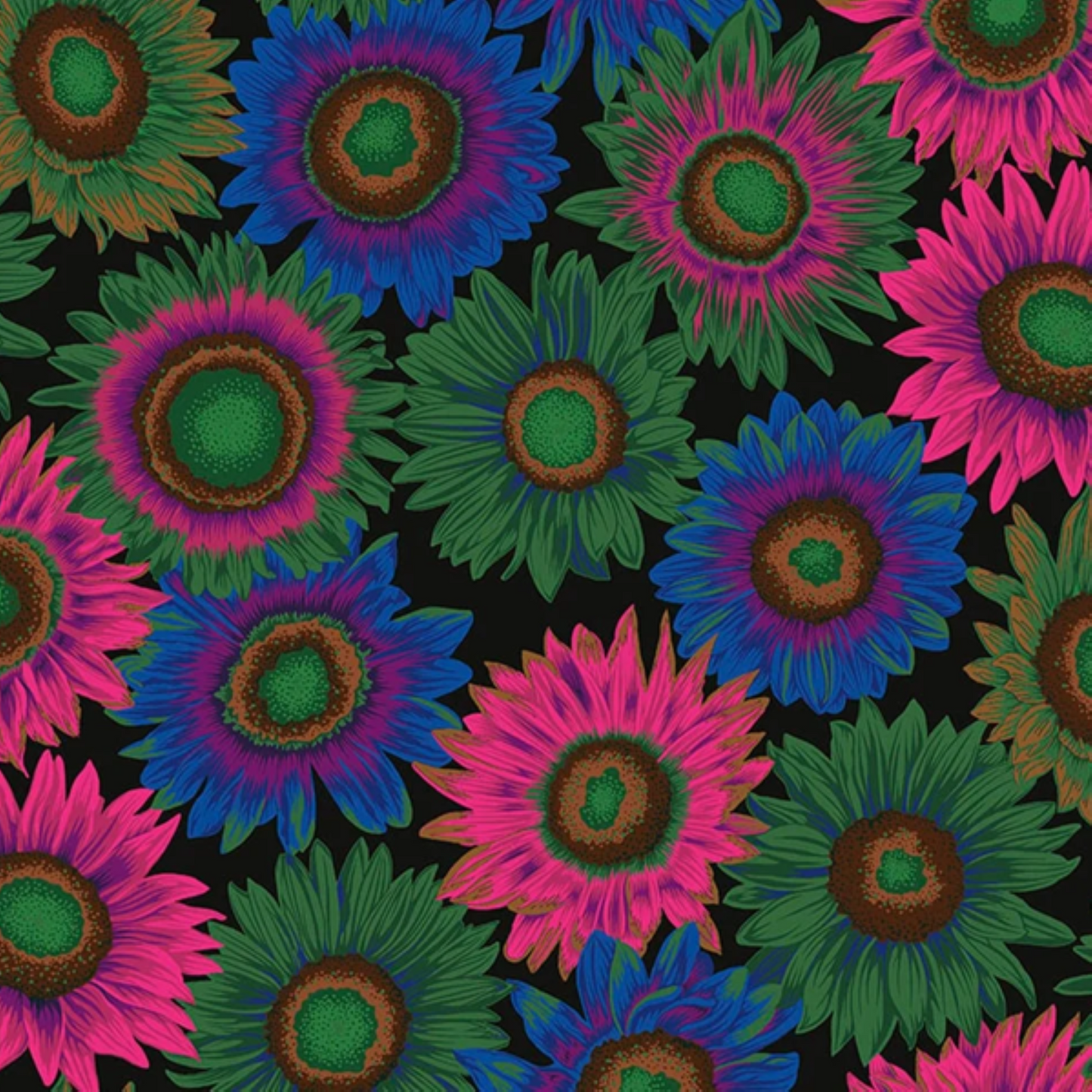 Quilted Boxy Bag - Large Sunflower