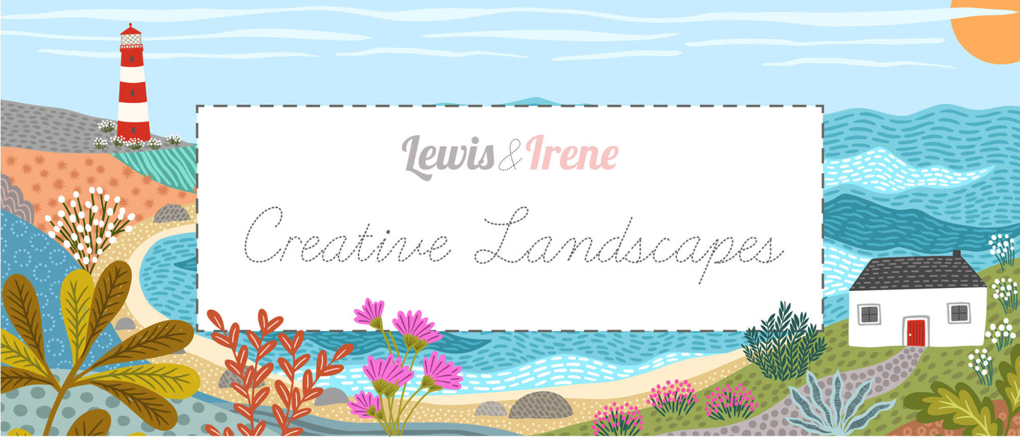Creative Landscapes Collection by Lewis & Irene - Fat Quarters