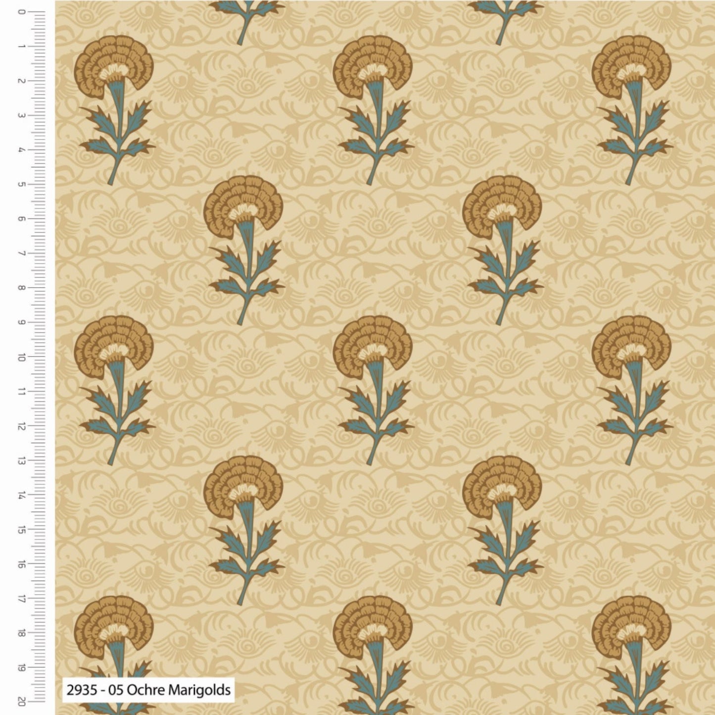 The V&A Indian Summer by Make + Believe – Ochre Marigolds