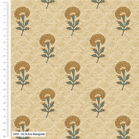 The V&A Indian Summer by Make + Believe – Ochre Marigolds
