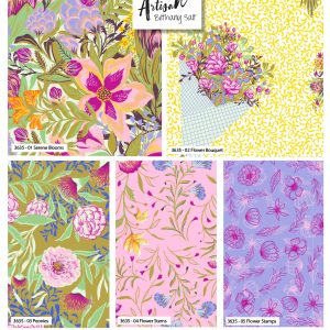 Flower Market by Bethany Salt - Fat Quarter Collection