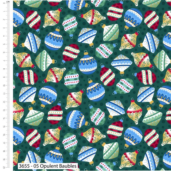 Jewelled Christmas - Fat Quarter Collection