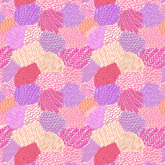 Lewis & Irene Creative Landscapes Collection - Creative Textures Pinks & Purples