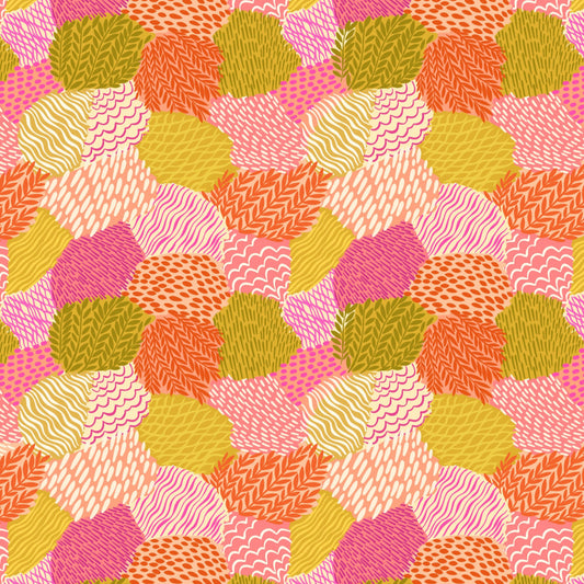Lewis & Irene Creative Landscapes Collection - Creative Textures Pinks & Oranges