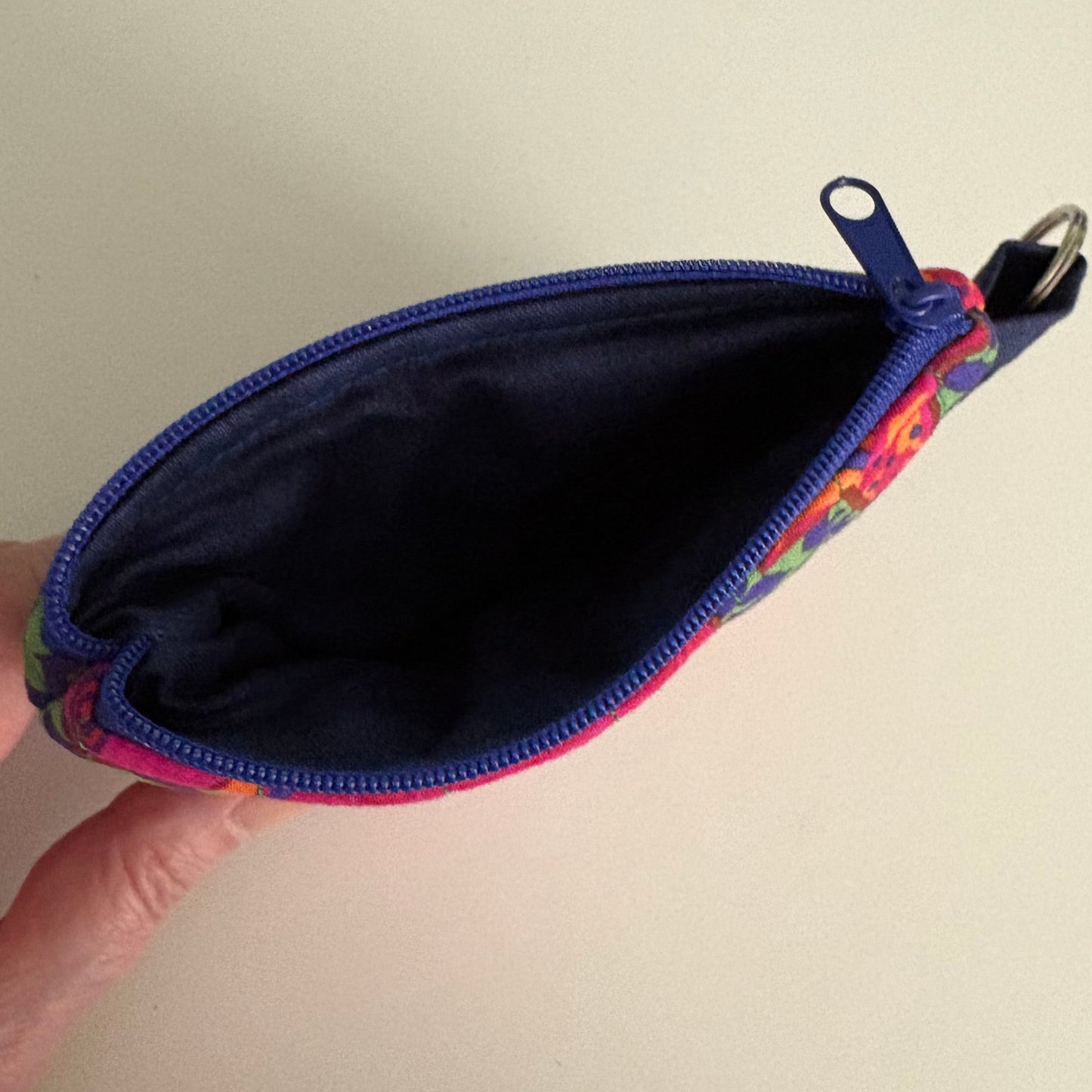 Gone Fishing Green/Blue Keychain Wallet