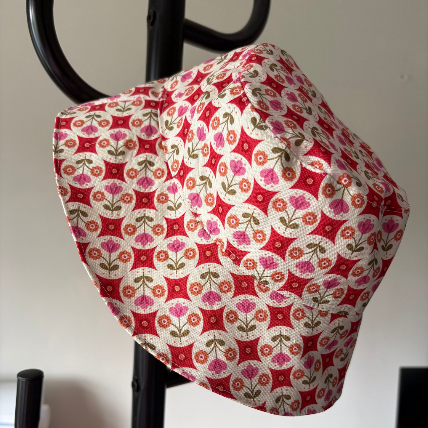 Boho Flower Circles  - Cotton Bucket Hat Baby & Child