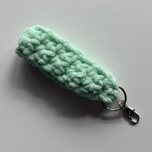 Light Mint - Chenille Keychain Wristlet
