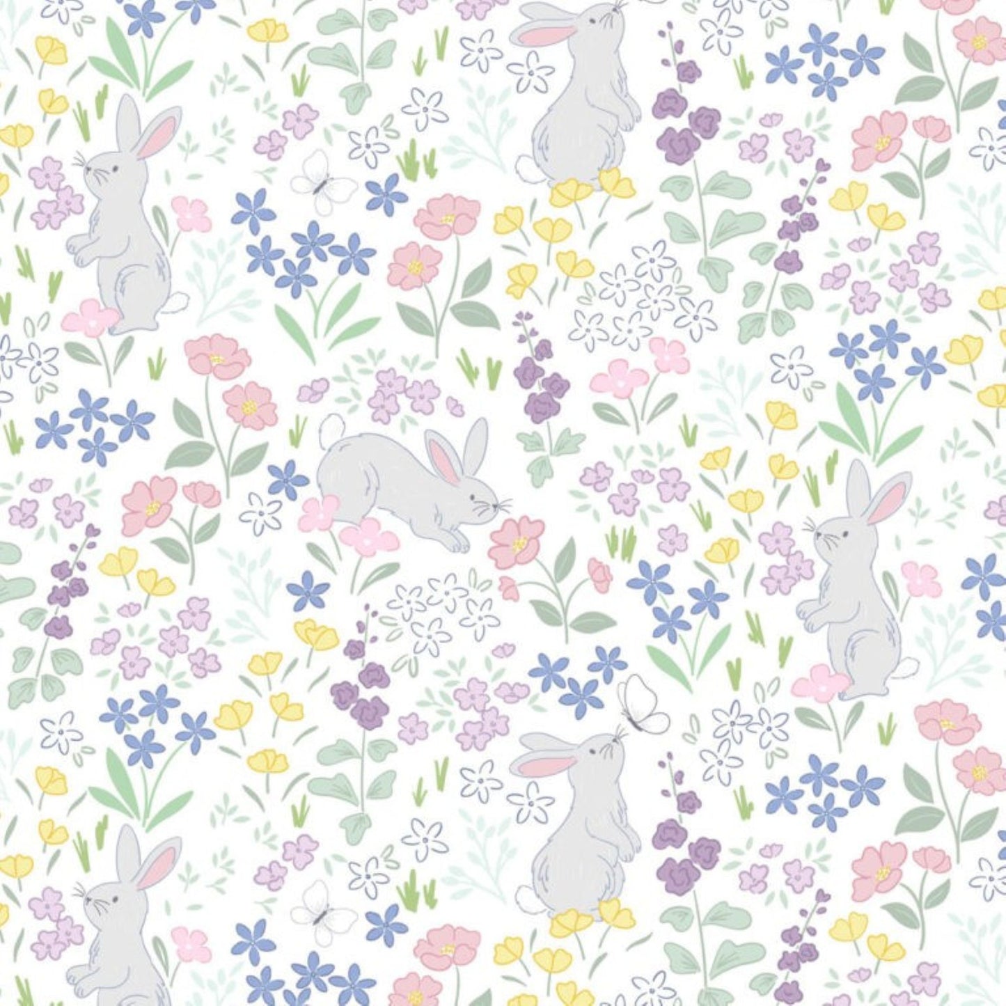 Dear Spring Collection by Lewis & Irene - Chasing Tails White