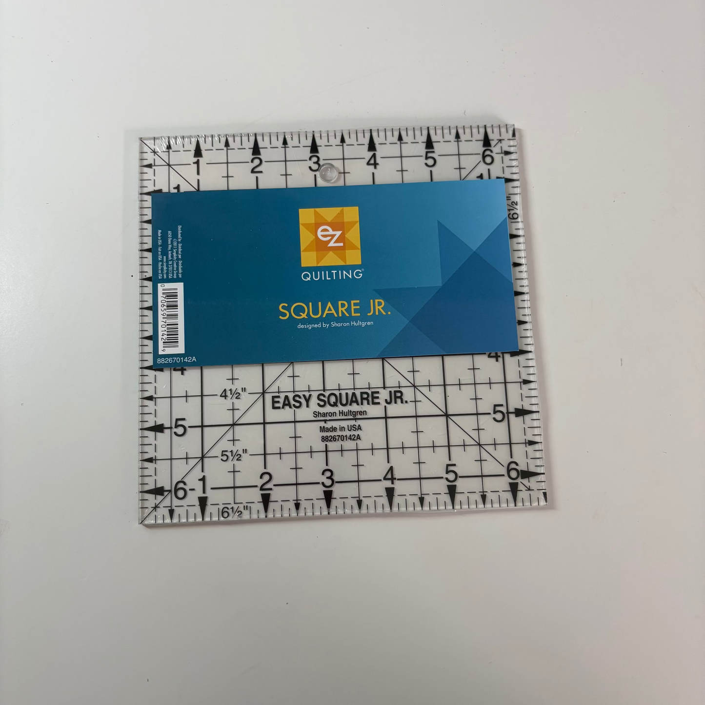 Acrylic Quilting Ruler - Easy Square JR (EZ)