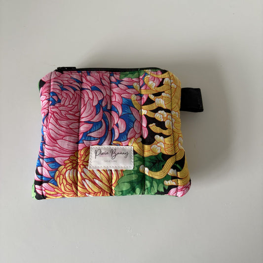 The Japanese Chrysanthemum Collection - Small Keychain Wallet