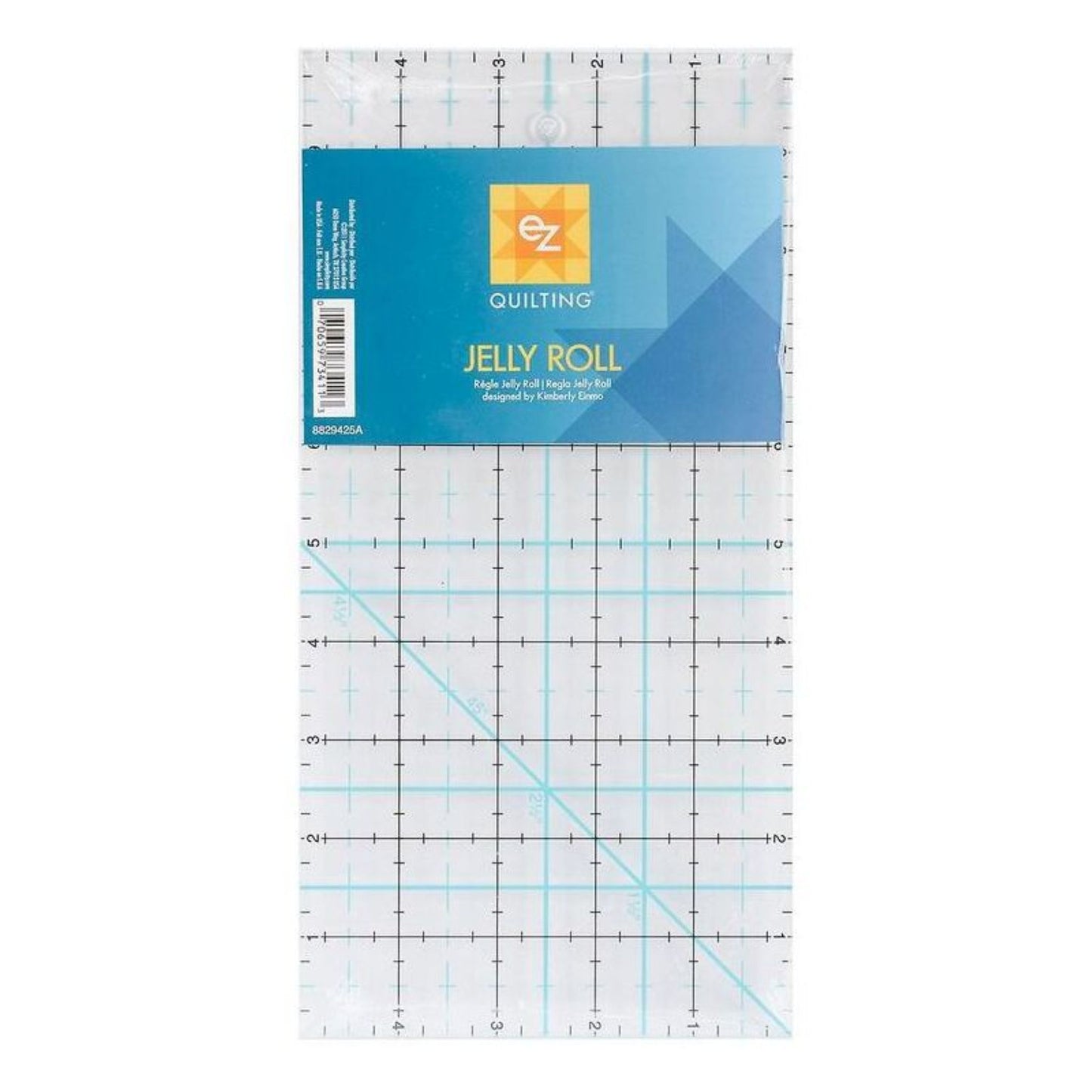 Acrylic Quilting Ruler - Jelly Roll 5" x 10" (EZ)