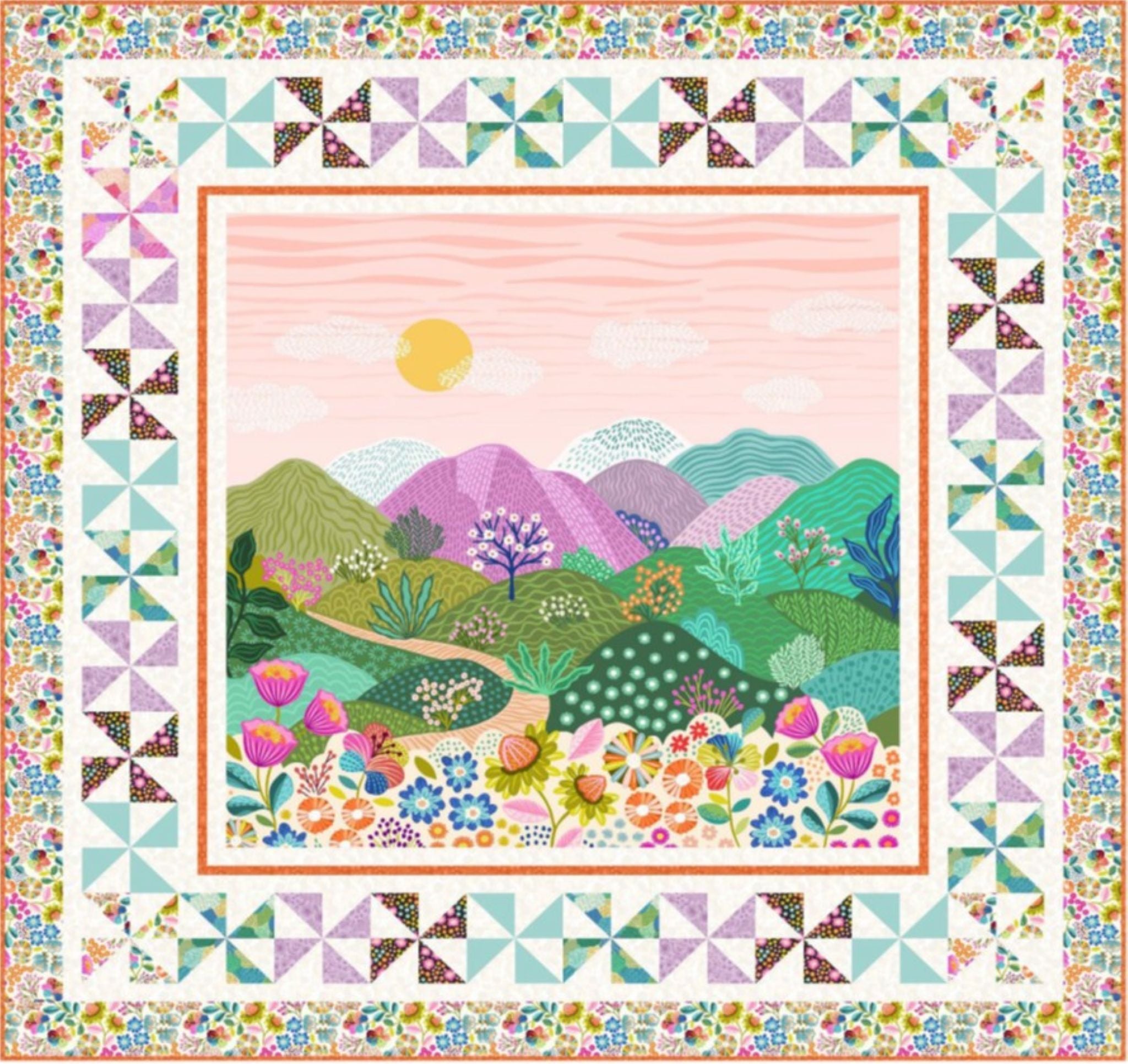 Creative Landscapes Mountains - Quilt Kit – Pixie Bunny Creations
