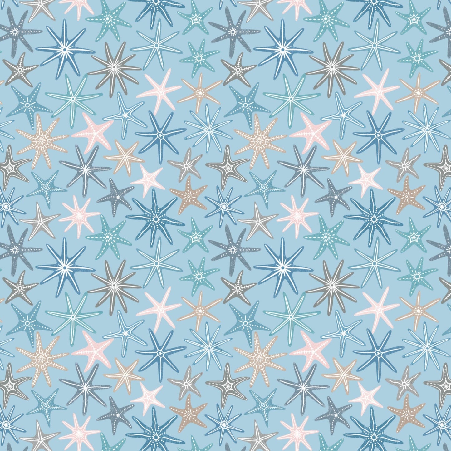 Ocean Pearls Collection by Lewis & Irene - Fat Quarters