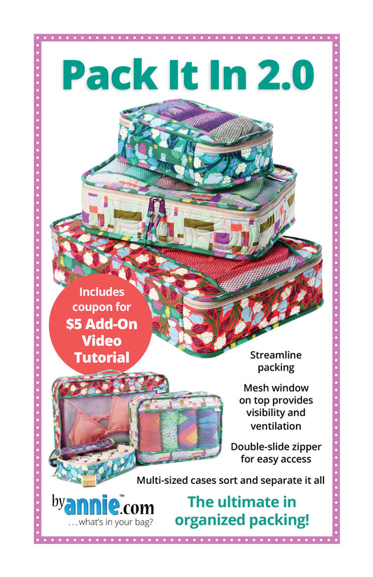 Patterns By Annie - Pack It In 2.0