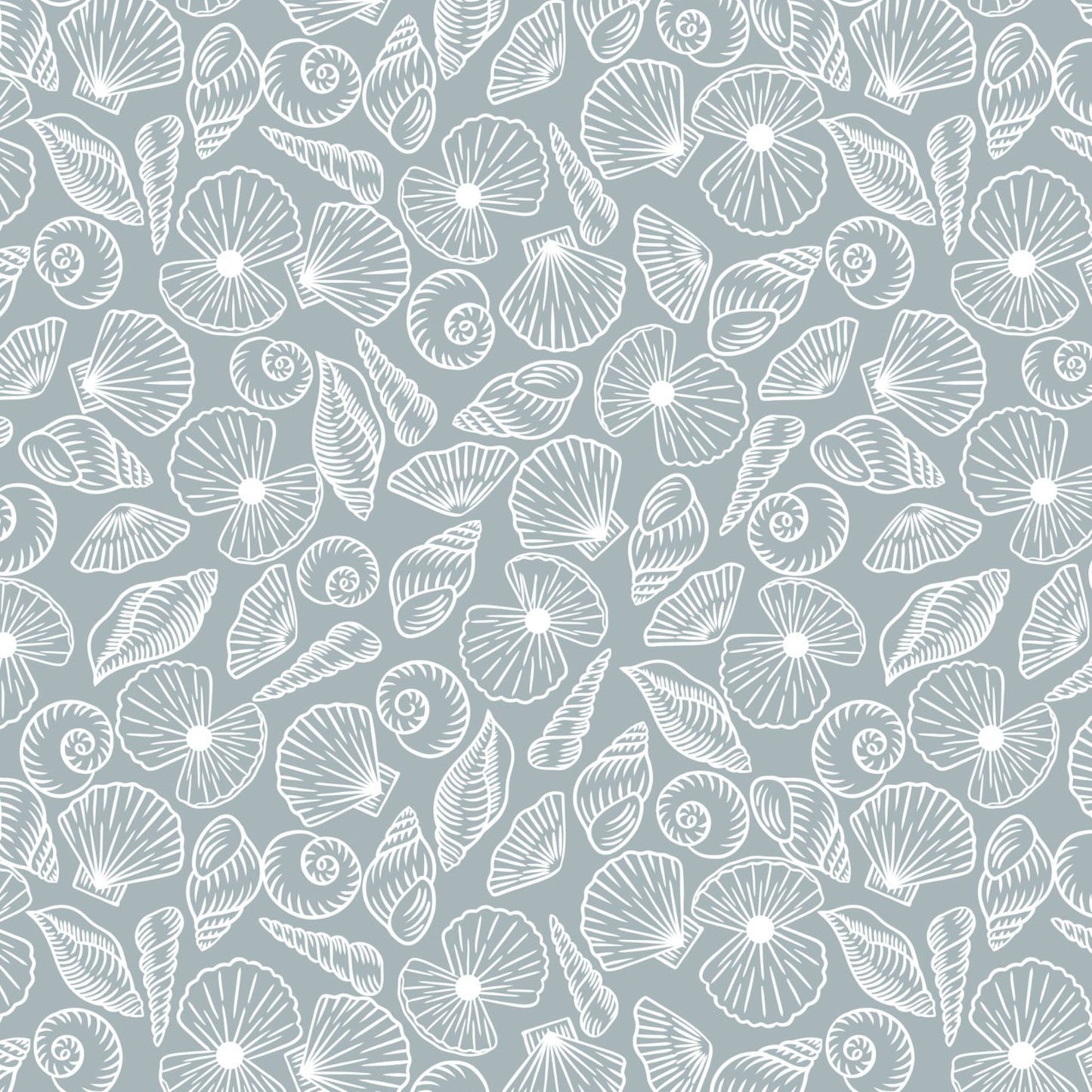 Lewis & Irene Ocean Pearls Collection - Pearl Shells On Morning Mist With Pearl