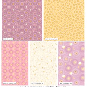 Golden Cosmos - Fat Quarter Collection