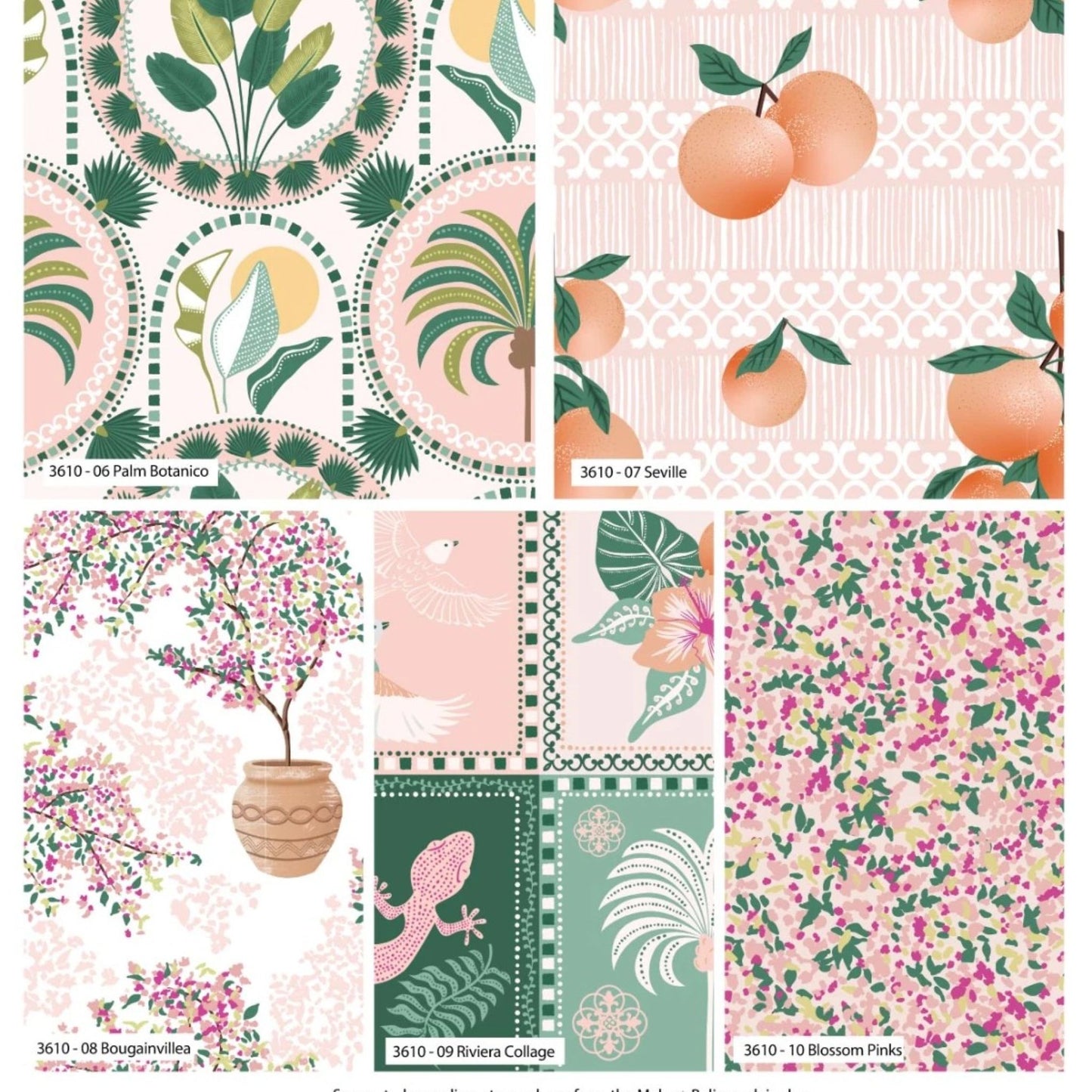 Mediterranean Medley Collection by Make + Believe - Fat Quarters
