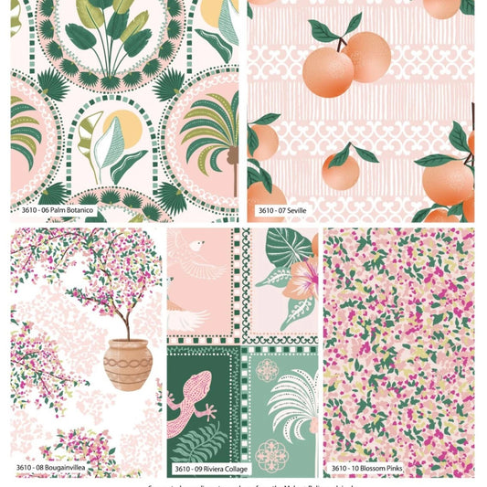 Mediterranean Medley Collection by Make + Believe - Fat Quarters